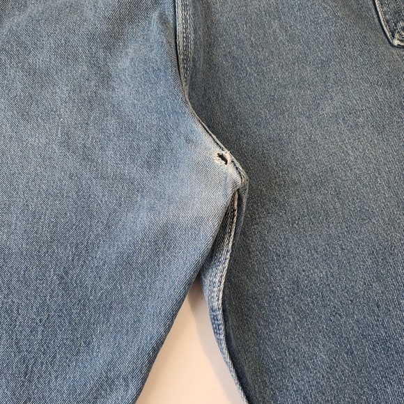 Vintage Key Carpenter Jeans Men's Size 44x32 Blue Denim Work - Picture 7 of 11